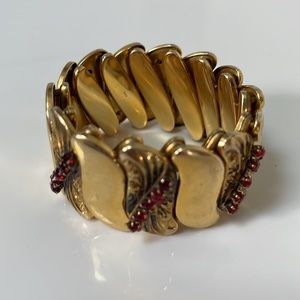 VINTAGE 1920 B&N GILDED EXPANSION BRACELET.